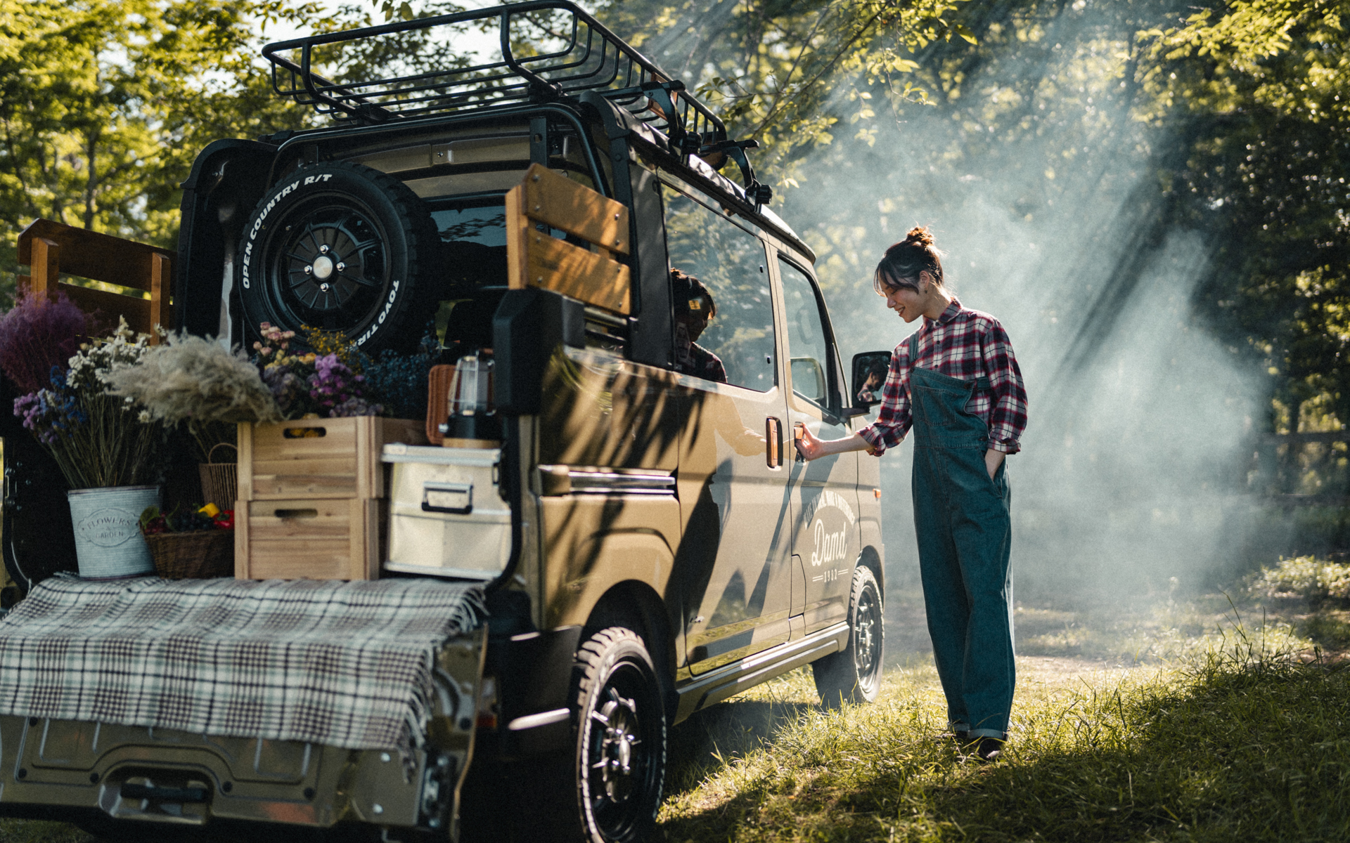 ルーフラック装着イメージ