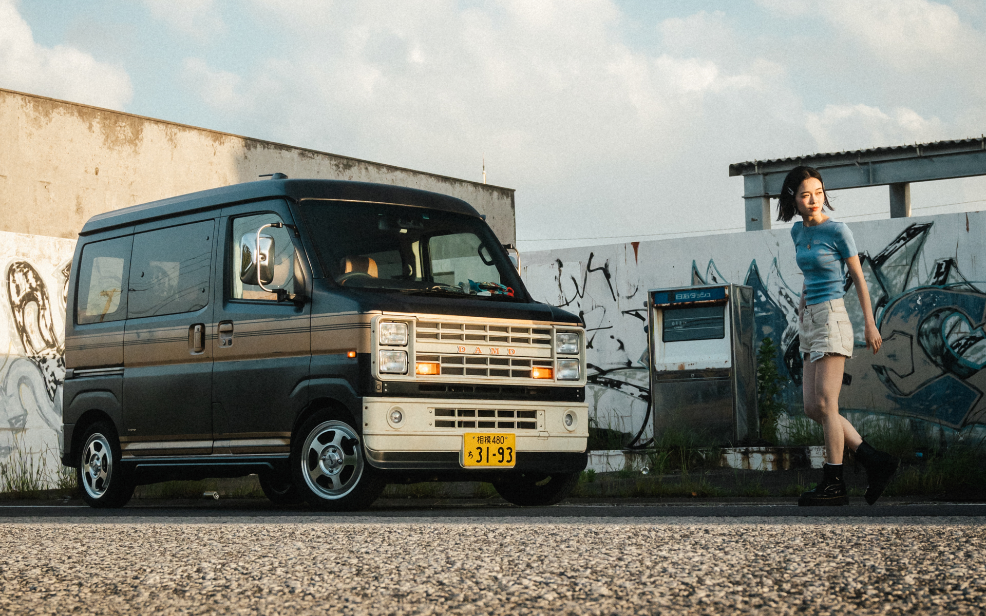 ダムドのダイハツ「アトレー」用新作ボディキット「FUZZ WAGON」装着イメージ