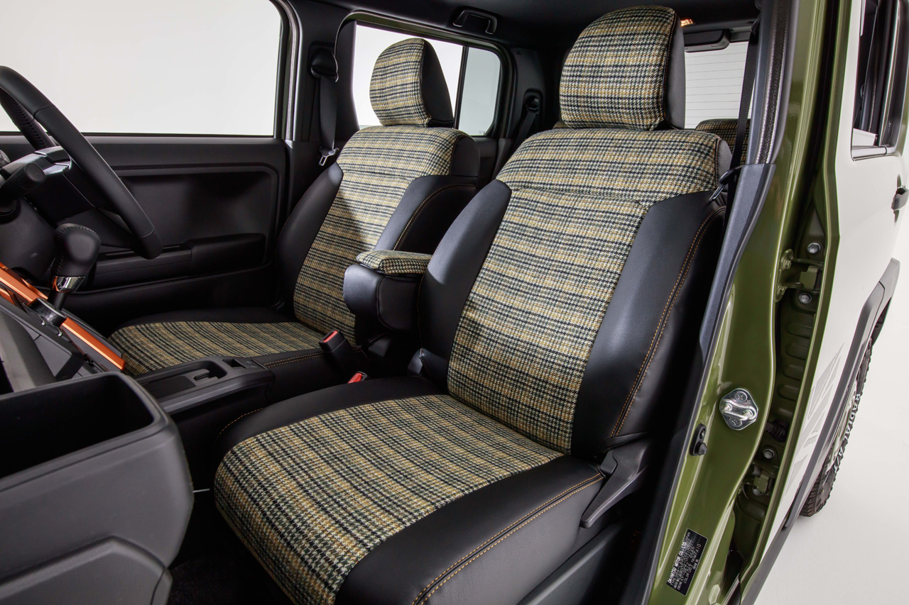 LIGHT GREEN×HOUNDSTOOTH