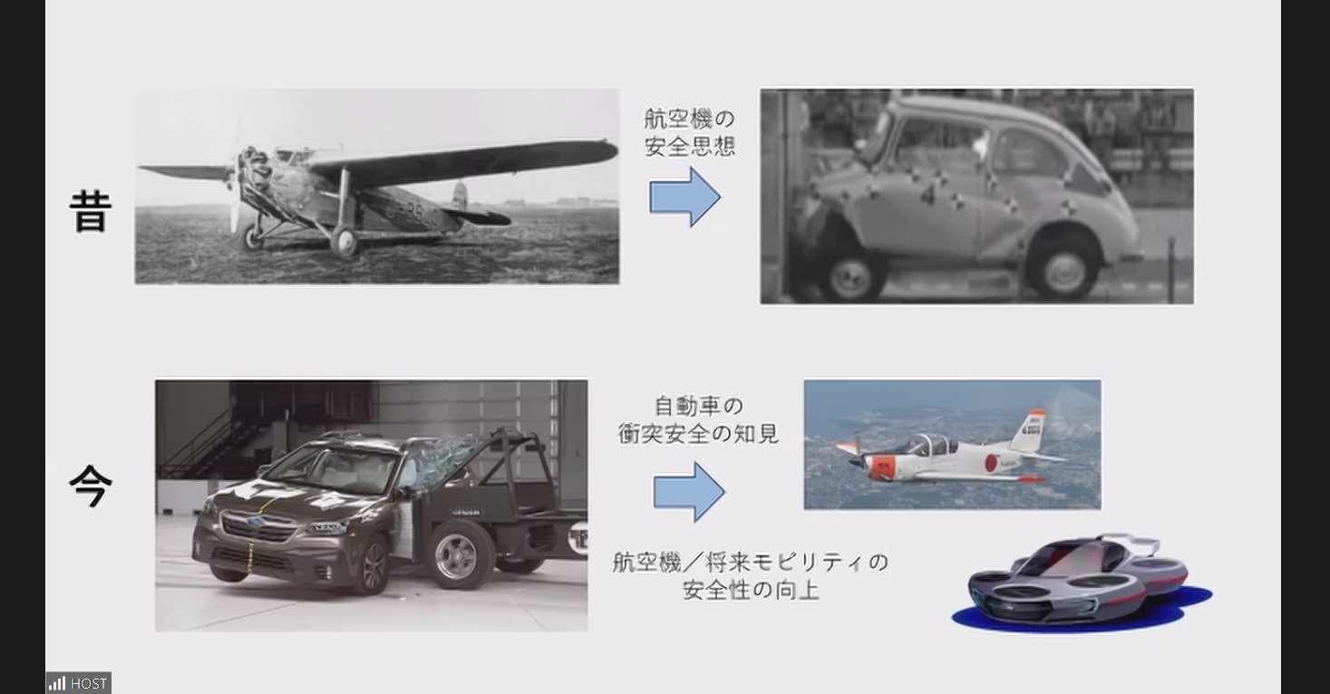 航空機開発から受け継いだ安全思想のDNAが、現在の航空機開発に活用されるようになっている