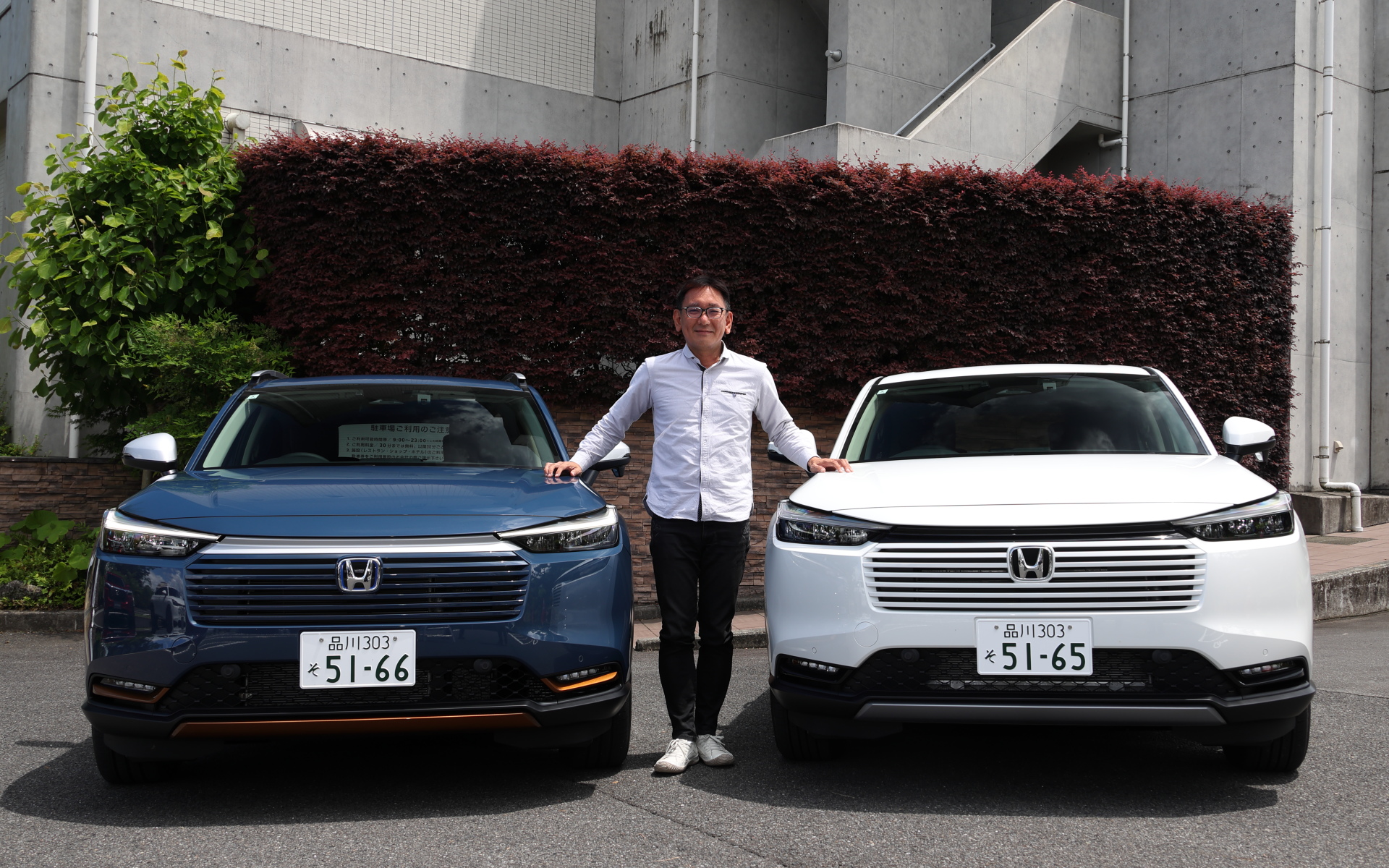 試乗はe：HEVのFFと4WDがメインで、参考のためガソリンモデルの4WDも試乗した