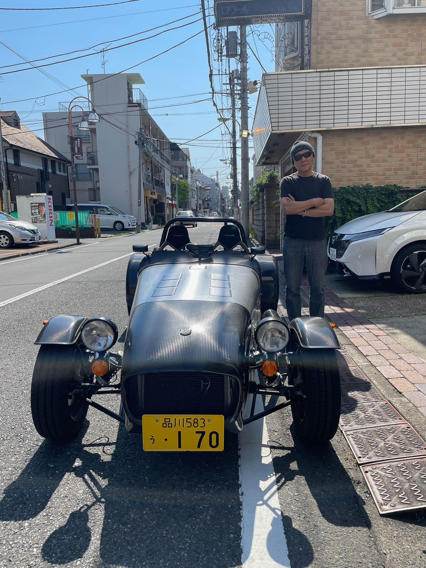 ケータハムとオレ。ちっちゃなロードゴーイングフォーミュラは存在感抜群です