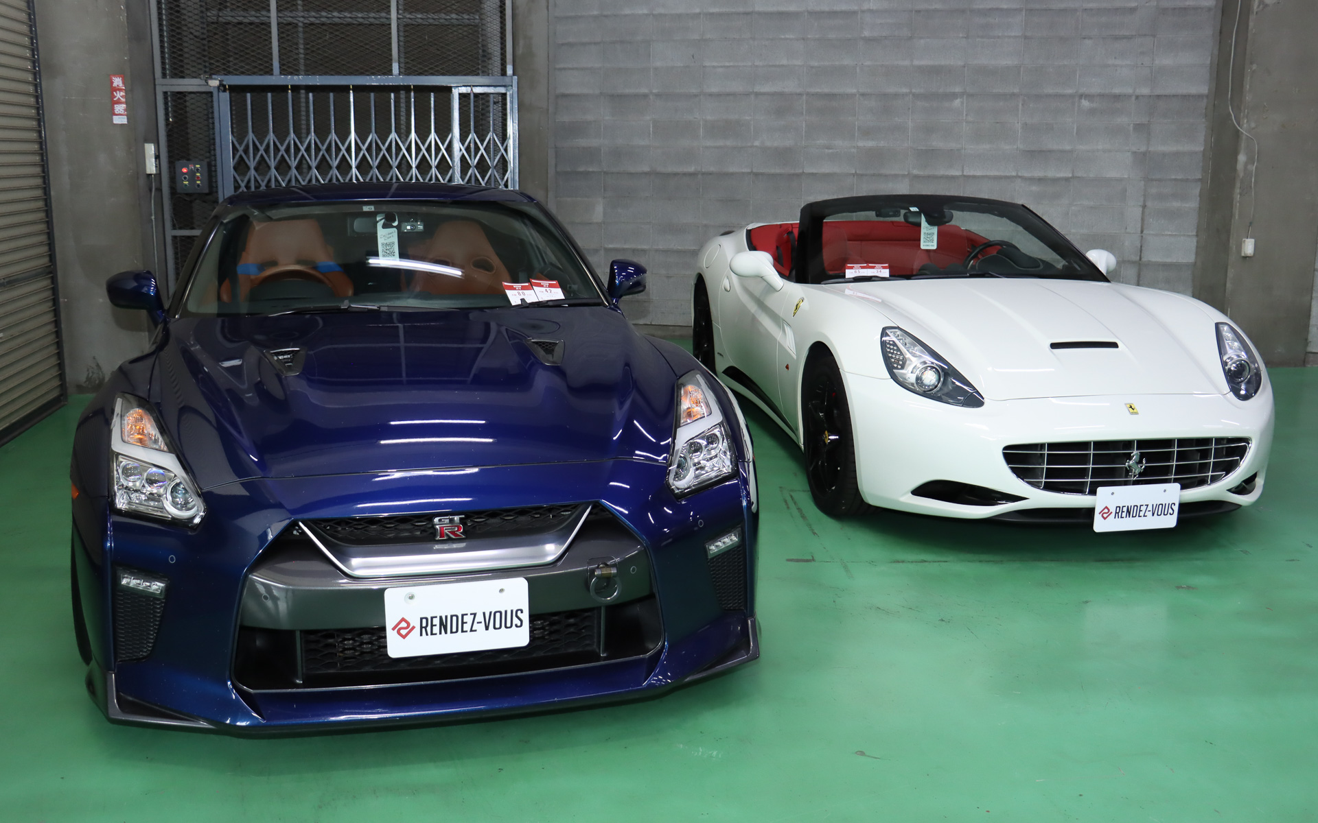 新サービスでYokohama Baseに保管される車両はこれから共同オーナーに申し込む人の希望で決定されるため、発表会当日はRENDEZ-VOUSのスタッフや関係者などが所有するクルマを「新サービスを利用するとどんなクルマに乗れるようになるのか」をイメージしてもらえるよう展示した