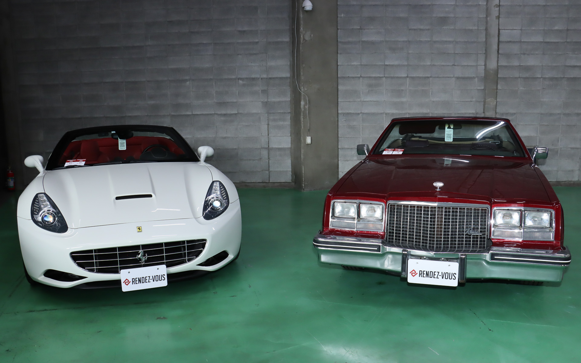 新サービスでYokohama Baseに保管される車両はこれから共同オーナーに申し込む人の希望で決定されるため、発表会当日はRENDEZ-VOUSのスタッフや関係者などが所有するクルマを「新サービスを利用するとどんなクルマに乗れるようになるのか」をイメージしてもらえるよう展示した