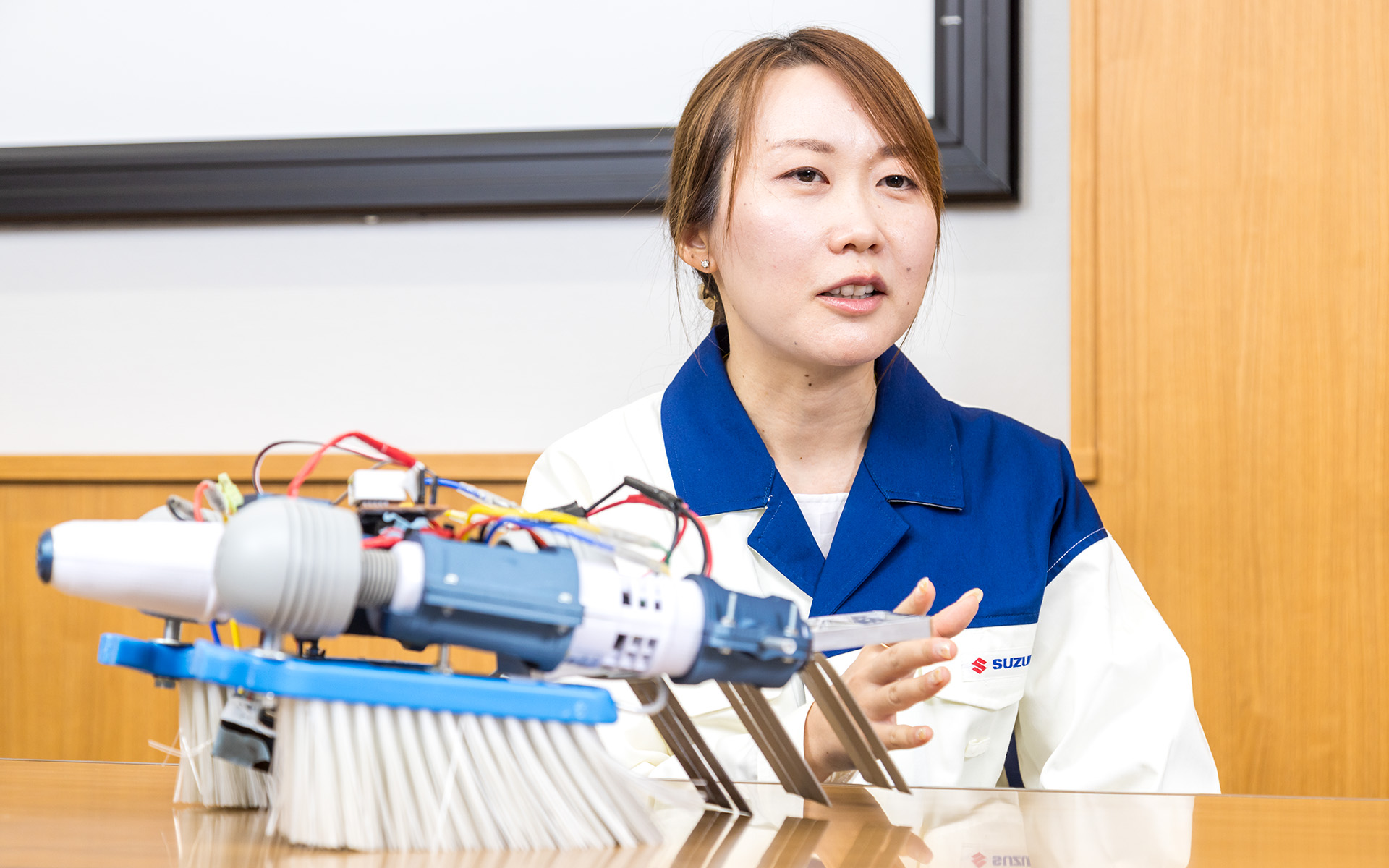 実際にものづくりを行なうわけではないものの、魔改造の夜への挑戦に積極的だったという山本祐規子さん