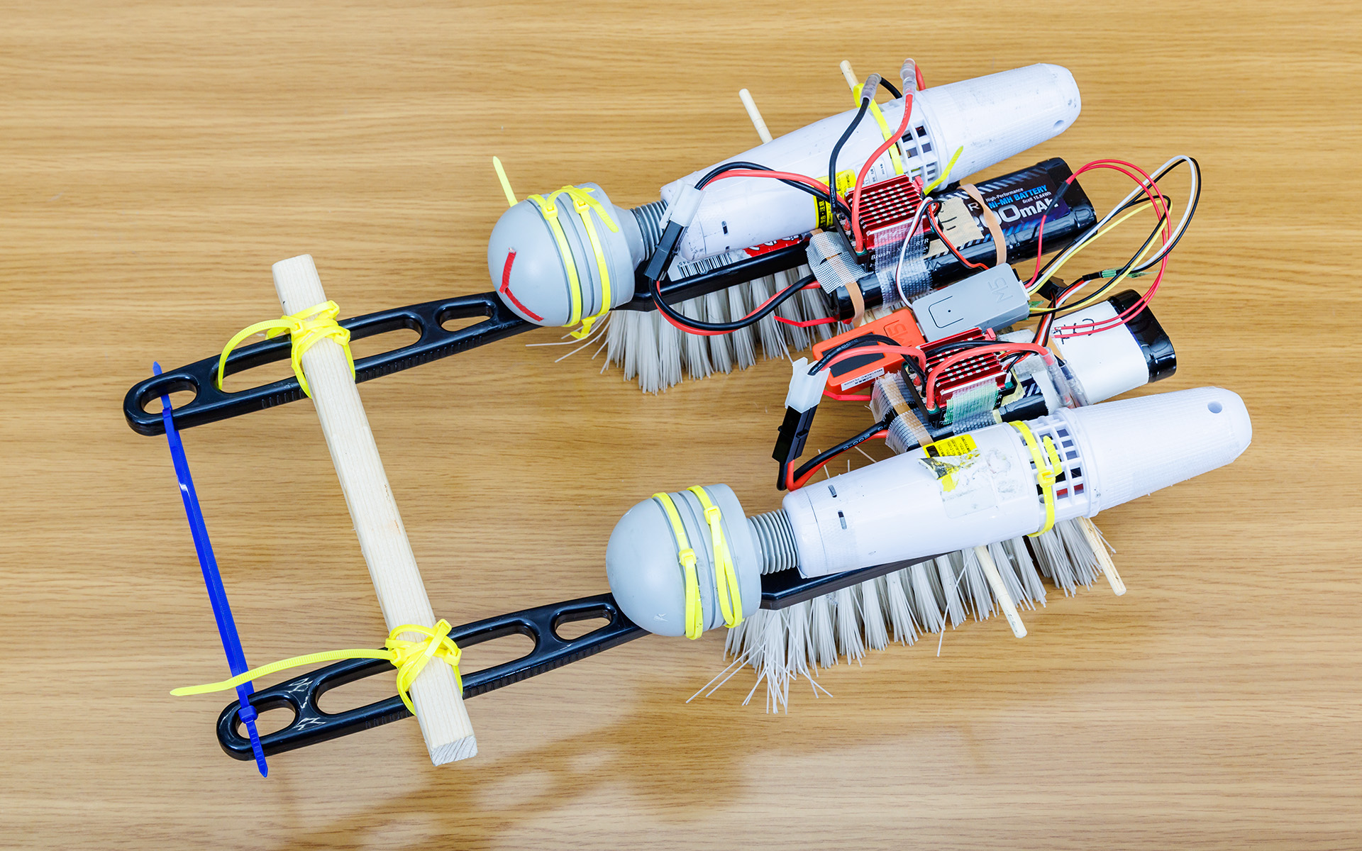 2週間ほどで完成したという0号機