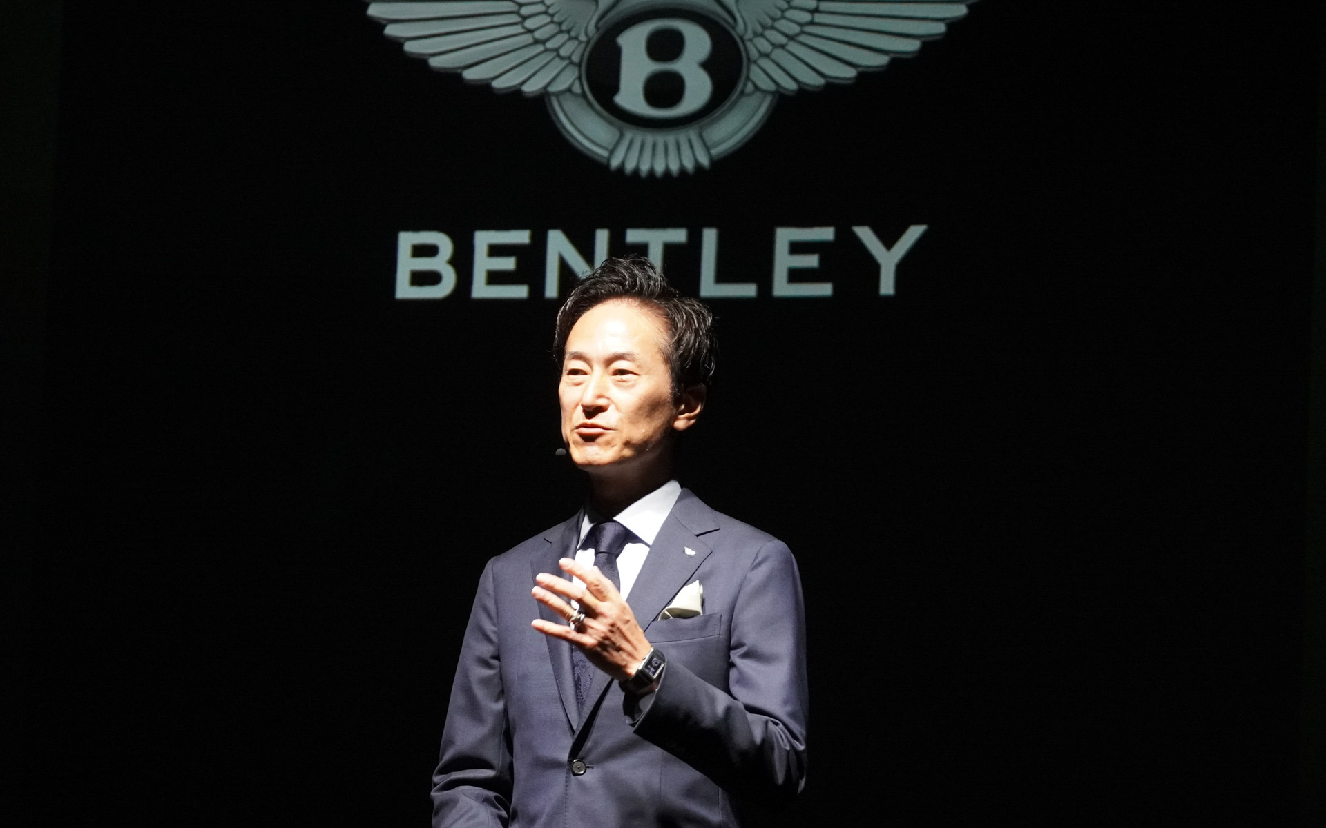 ベントレー モーターズ ジャパン ブランドディレクターの遠藤克之輔氏