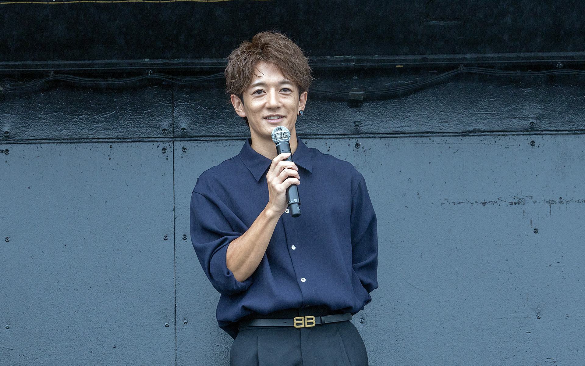 当日のスペシャルゲストは俳優・タレントの大倉士門氏。大倉氏はかなりコアなアルファ ロメオユーザーでもあるので、ステージ上では自らのアルファ ロメオ愛を熱く語っていた。大倉氏についてはインタビューの機会が設けられていたので、コメントは改めて紹介する