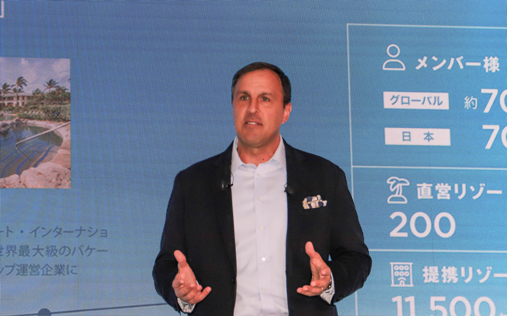 Hilton Grand Vacations Senior Vice President ジェフ・バーニアー氏