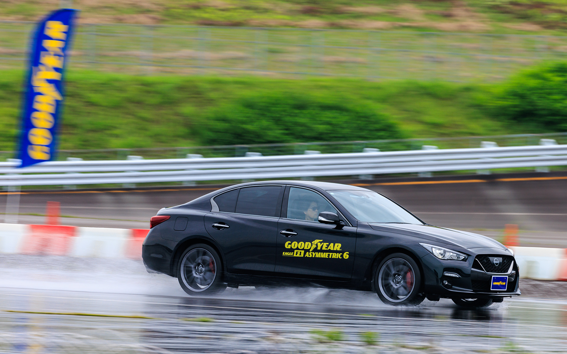 グッドイヤーの新タイヤ「イーグルF1 アシメトリック6」を試乗する機会を得た