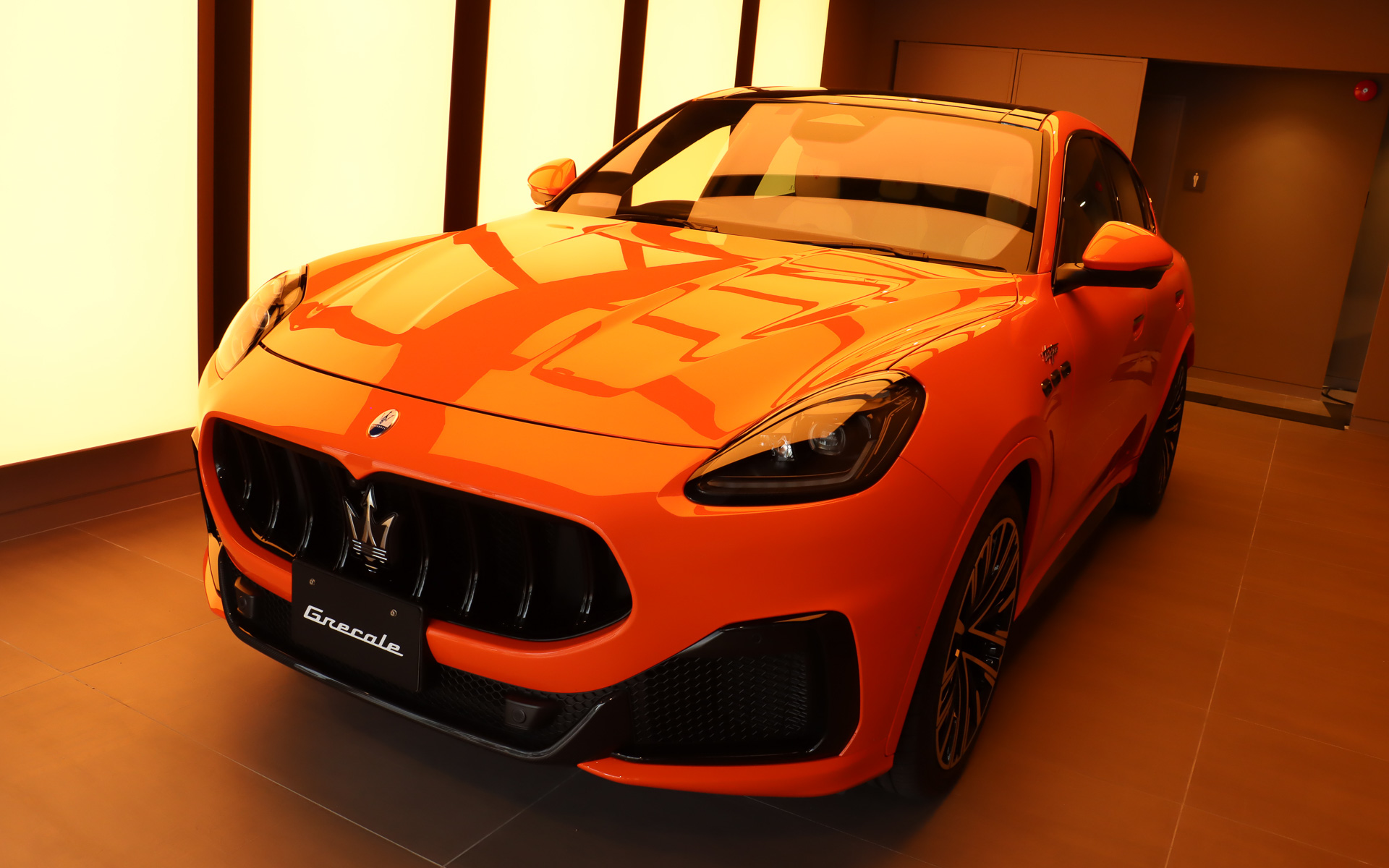 ローンチパッドには「グレカーレ トロフェオ」が展示されていた