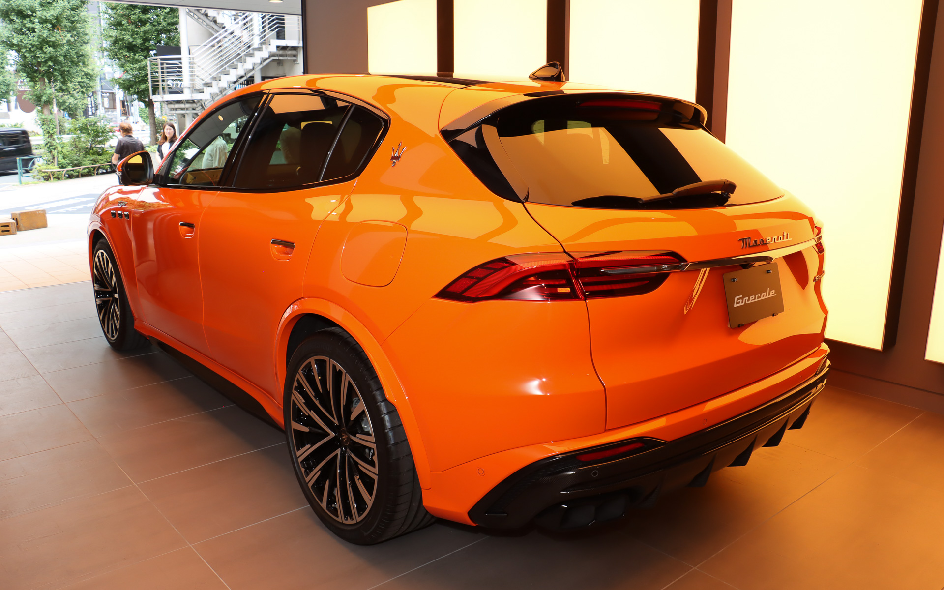 ローンチパッドには「グレカーレ トロフェオ」が展示されていた