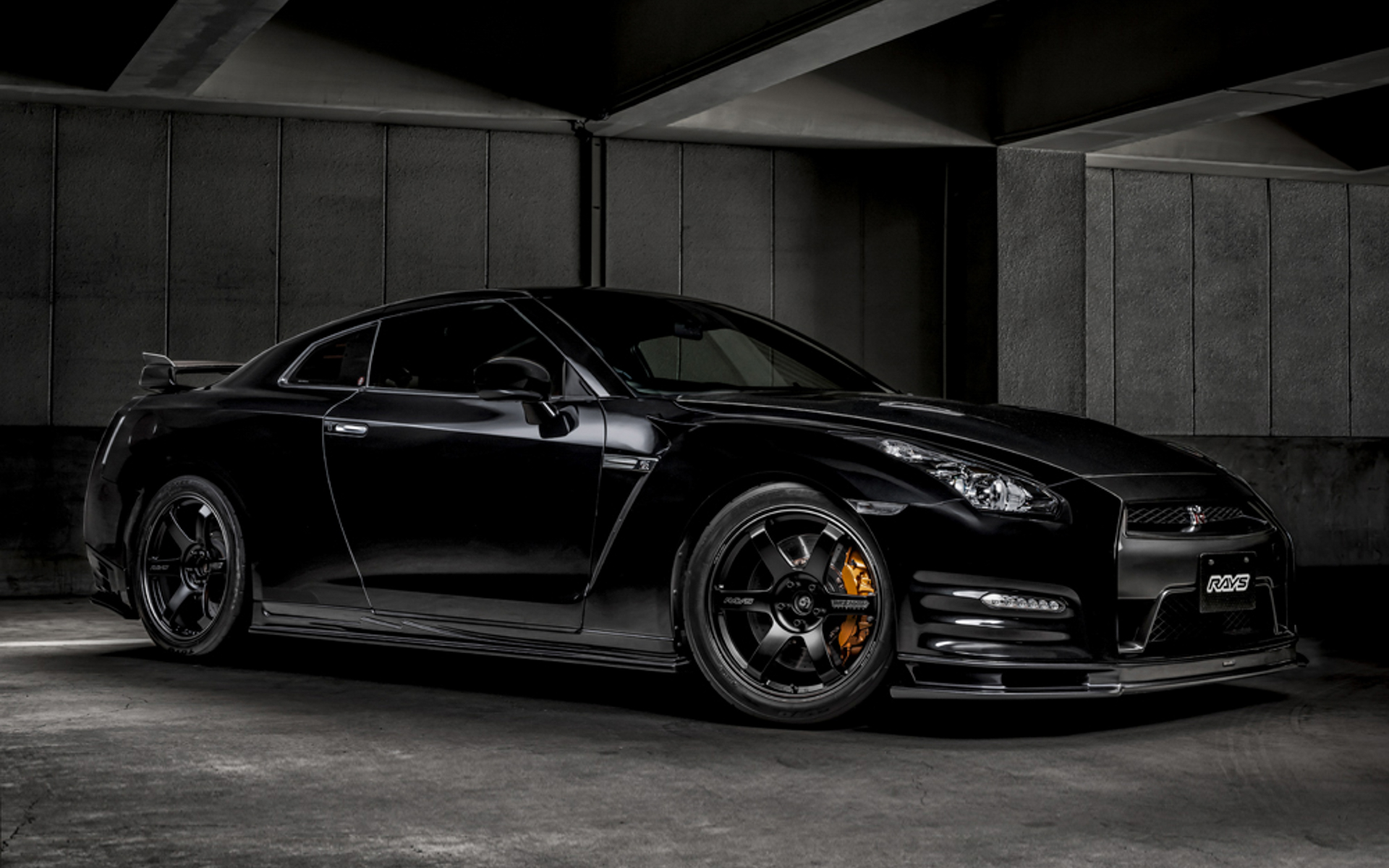 TE37 SAGA S-plus Black Shadow装着イメージ