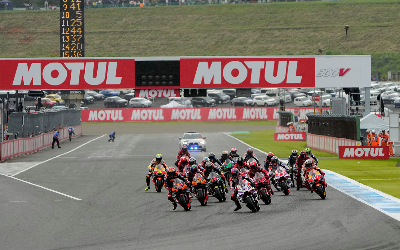2023 FIM MotoGP 世界選手権シリーズ 第14戦 MOTUL Grand Prix of Japanのスタートシーン