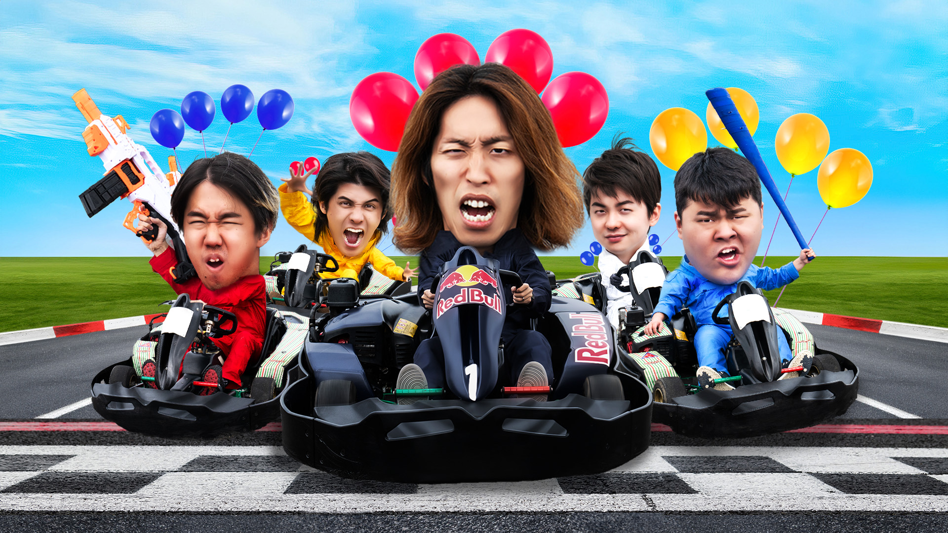 ストリーマーたちの大バトル「レッドブル・カート・マッドネス」