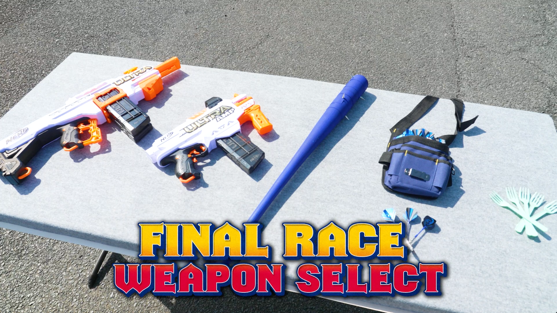 最終レースはミニゲーム2で得た武器を使って風船を打ち抜くバルーンバトル