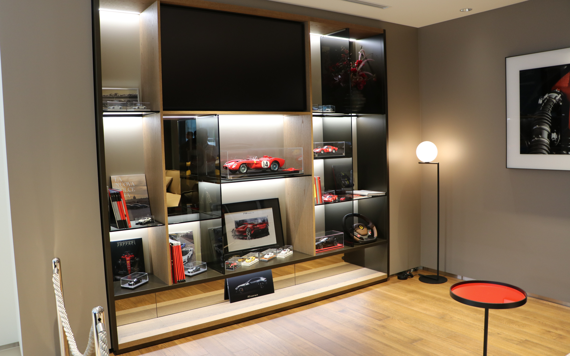 ゆったりとくつろげるラウンジも設けられている