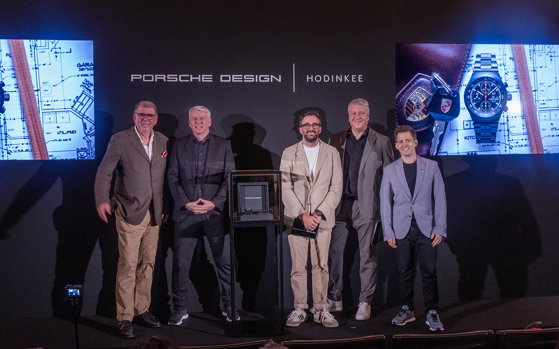 ポルシェデザインの新作となる腕時計「クロノグラフ1 - ホディンキー 2024エディション」の発表会が開催された