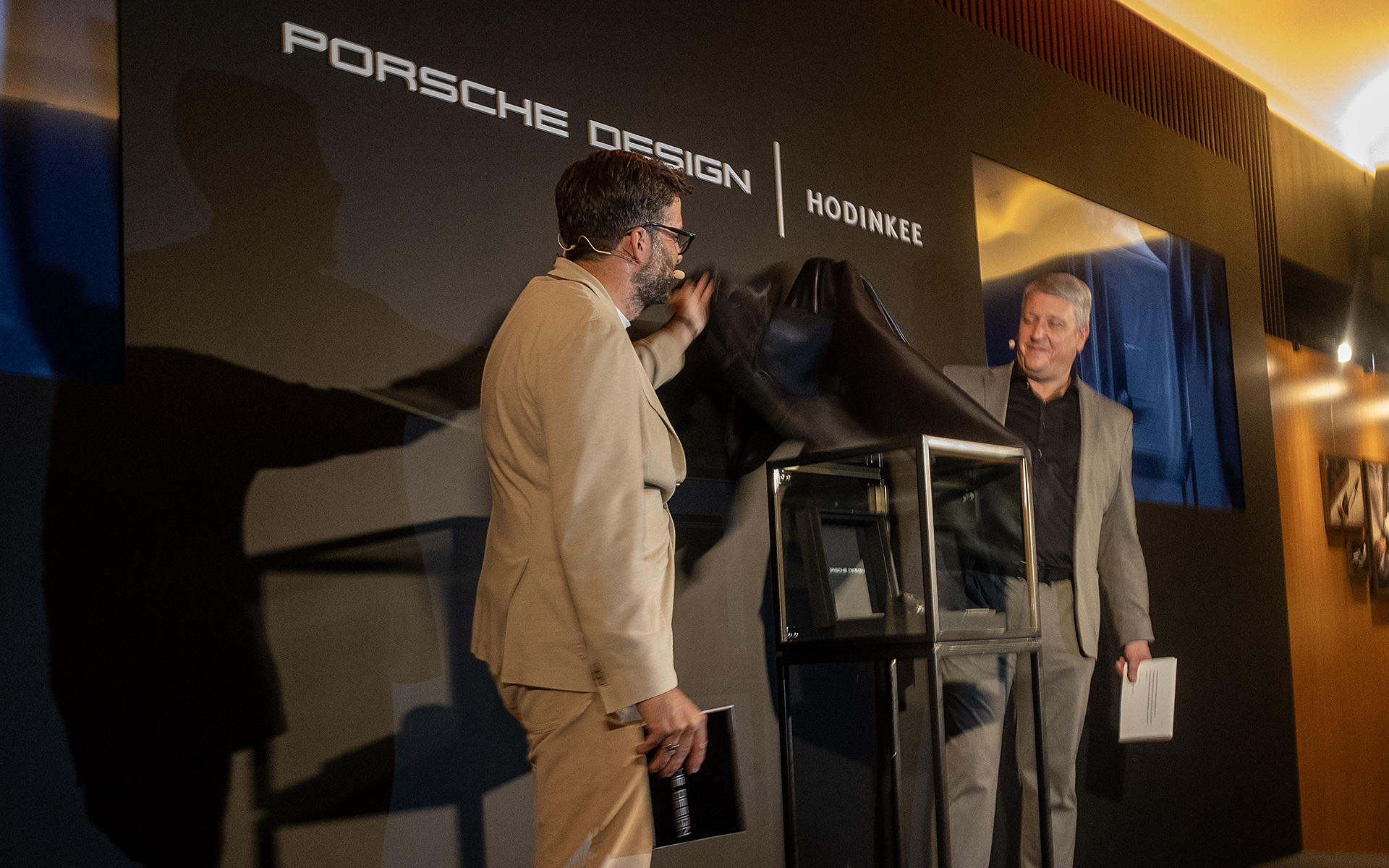 最後にポルシェデザインの「クロノグラフ1 - ホディンキー 2024エディション」がアンベールされた