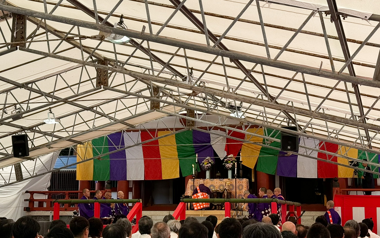 7月18日に行なわれた夏季大法要