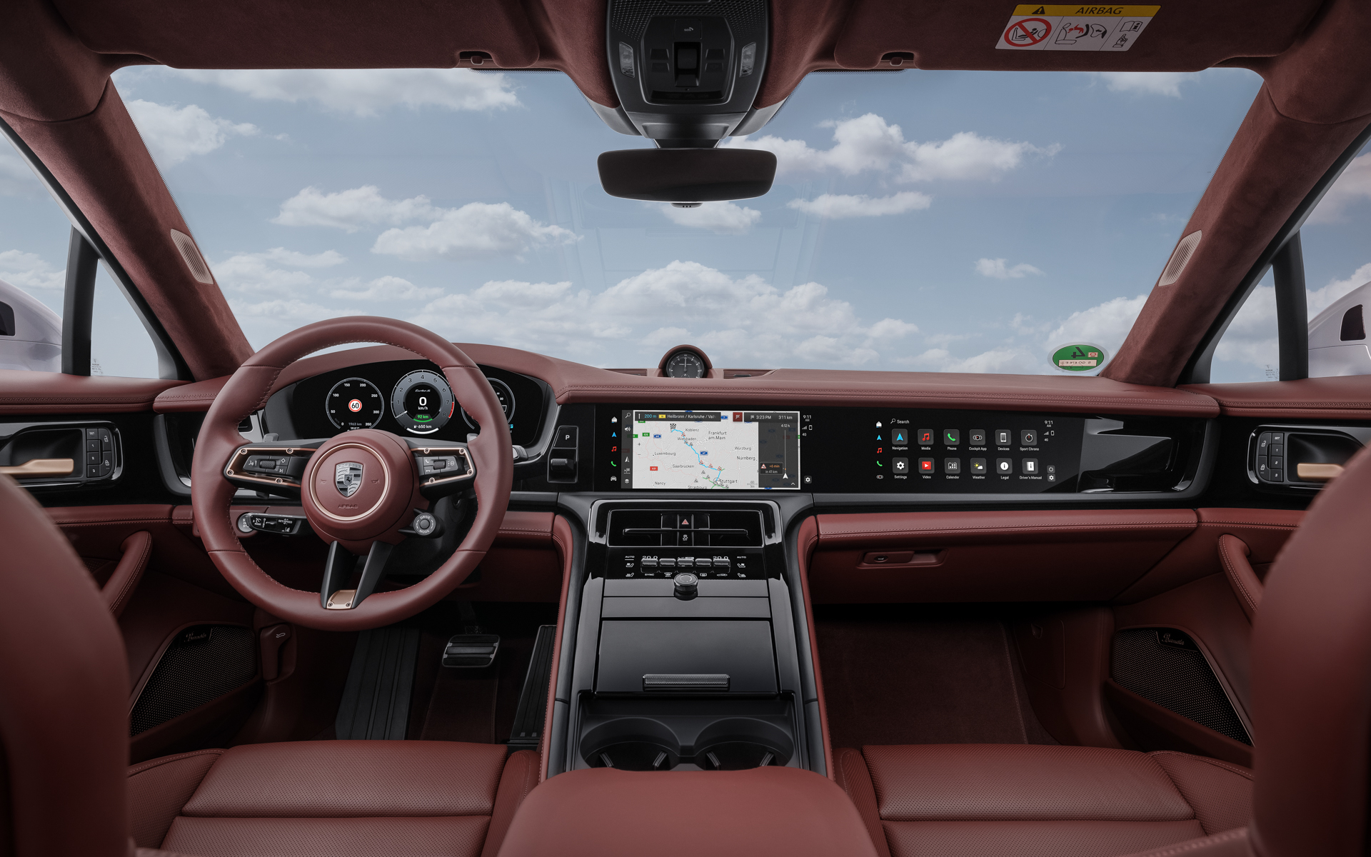 パナメーラ ターボS E-ハイブリッドのインテリア