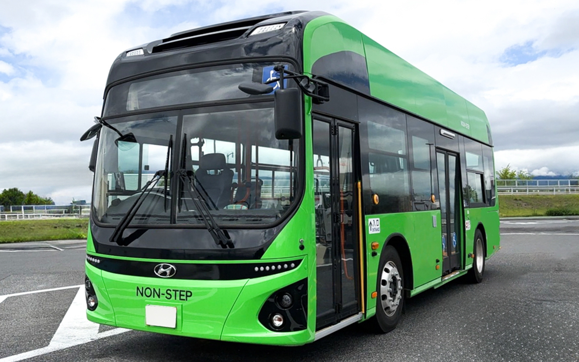 ヒョンデの新型EV（電気自動車）バス「エレクシティタウン」