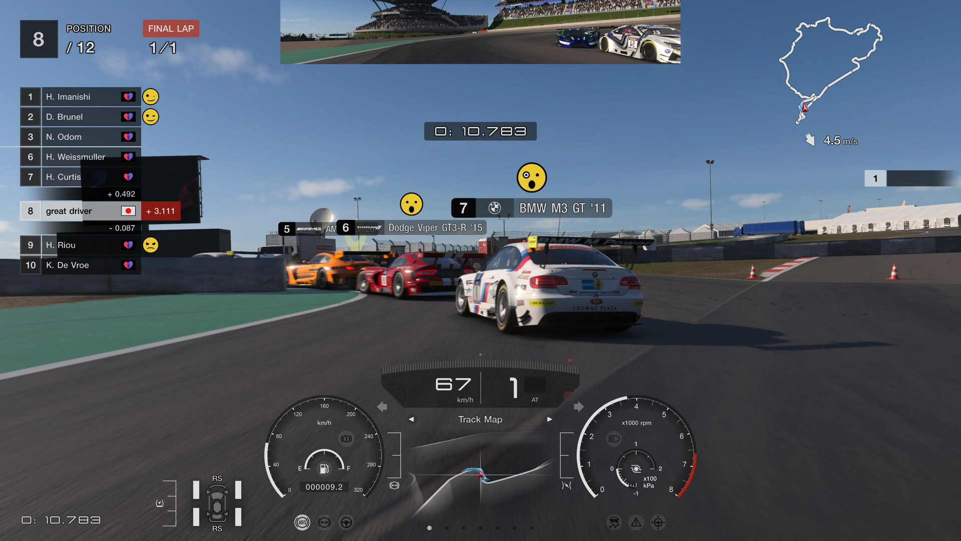 グランツーリスモ・ソフィー：次世代レーシングAIエージェント「グランツーリスモ・ソフィー」が、新たなコースに対応。対応コース「ニュルブルクリンク 24h」「レイクマジョーレ フルコース」