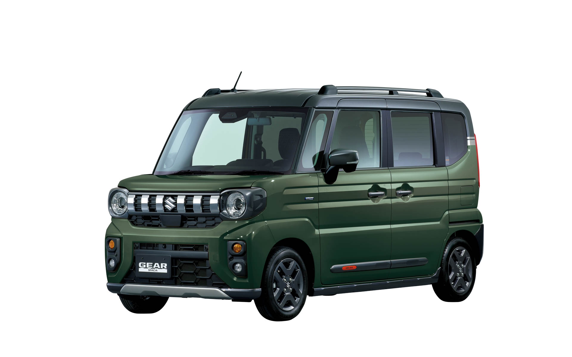 クールカーキパールメタリック ガンメタリック2トーンルーフ