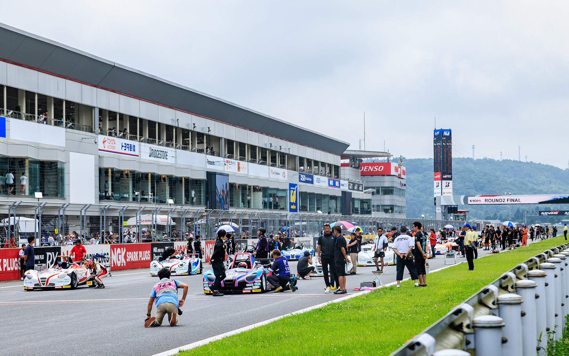 KYOJO CUPのグリッドウォークの時間も長くとられた