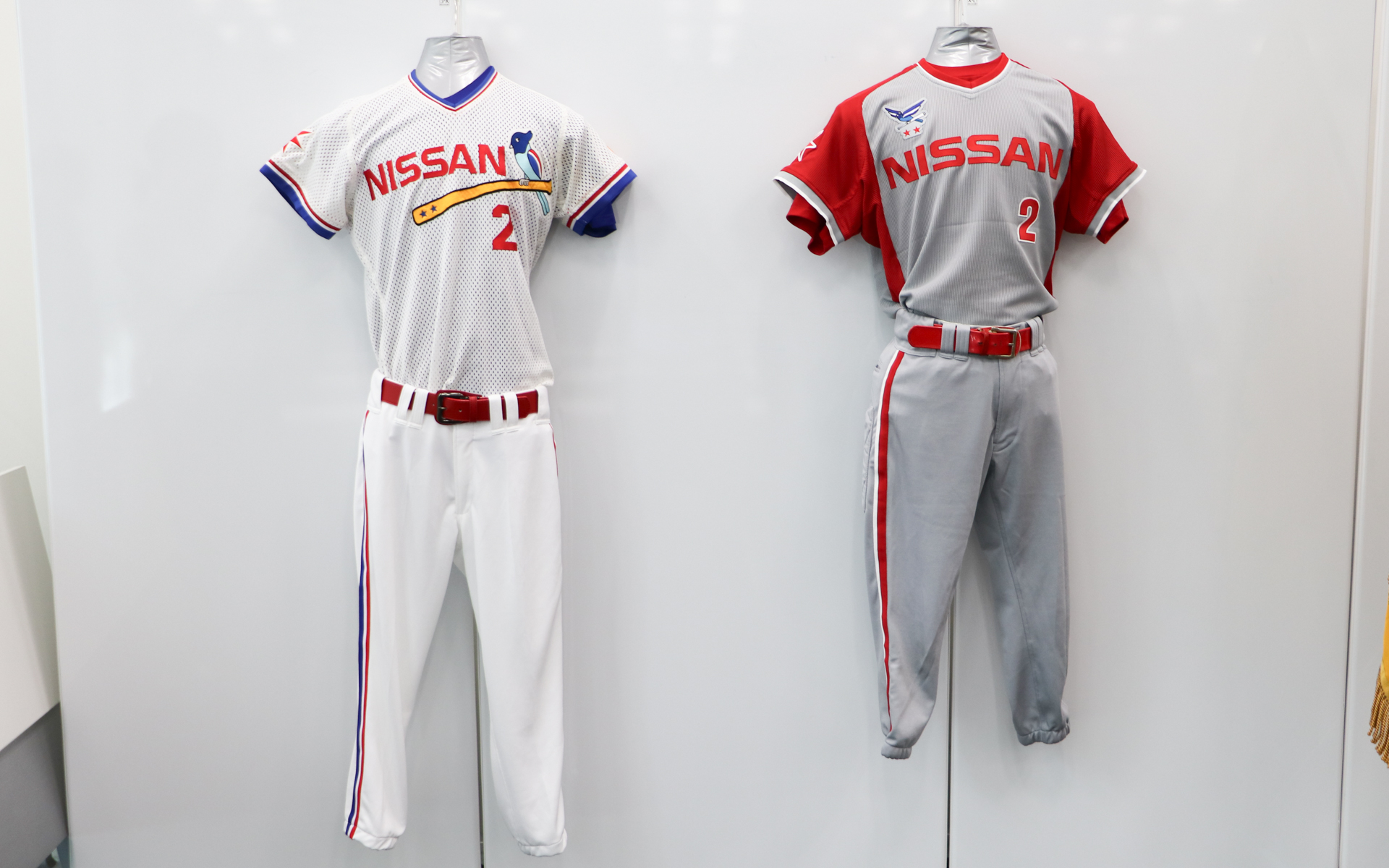 2009年の休部前、実際に伊藤監督が着用していたユニフォーム。