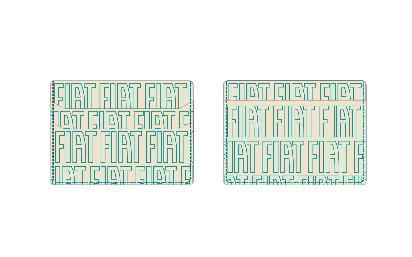 フィアット オリジナル カードケース