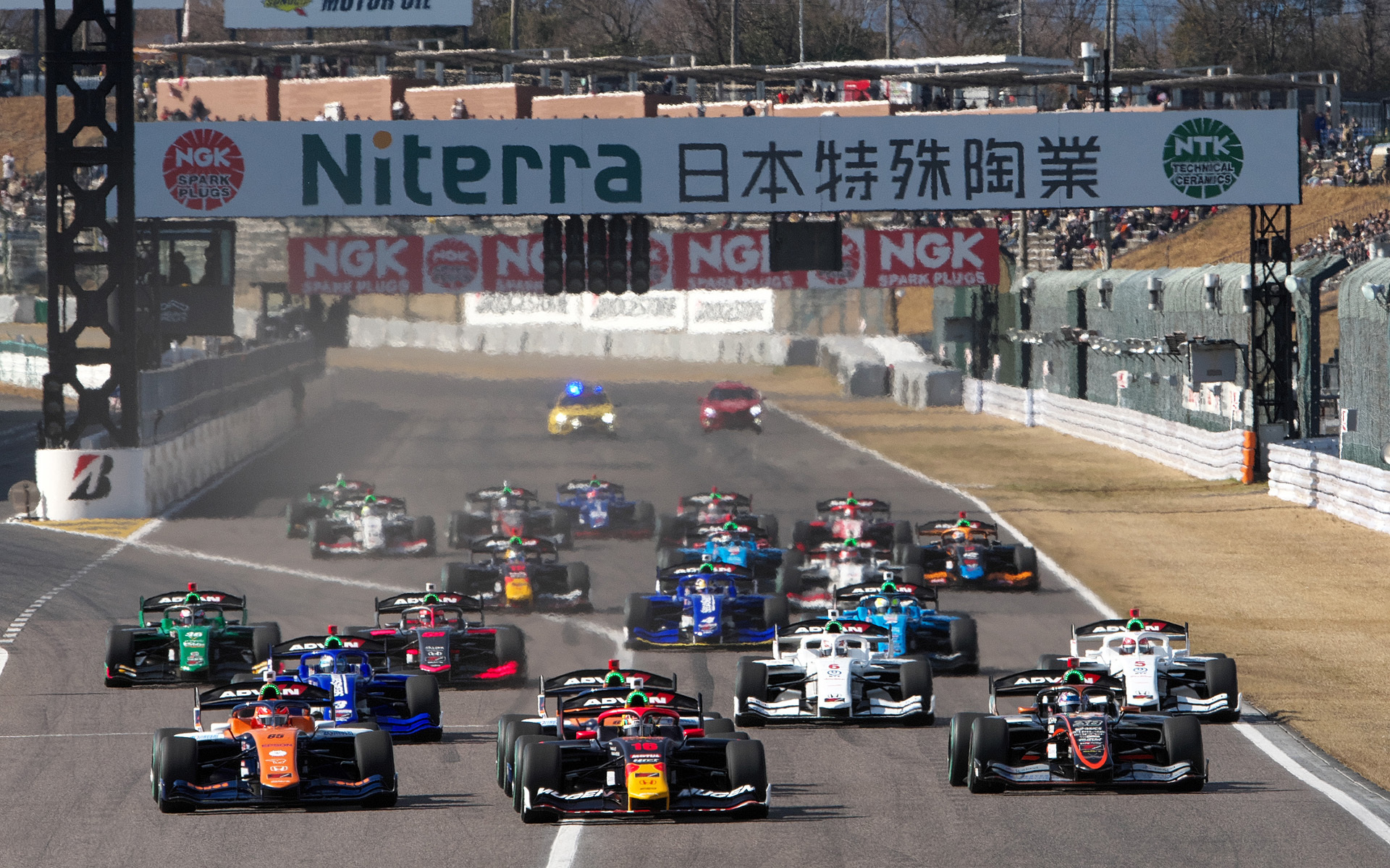 写真は、2024年の全日本スーパーフォーミュラ選手権の開幕戦