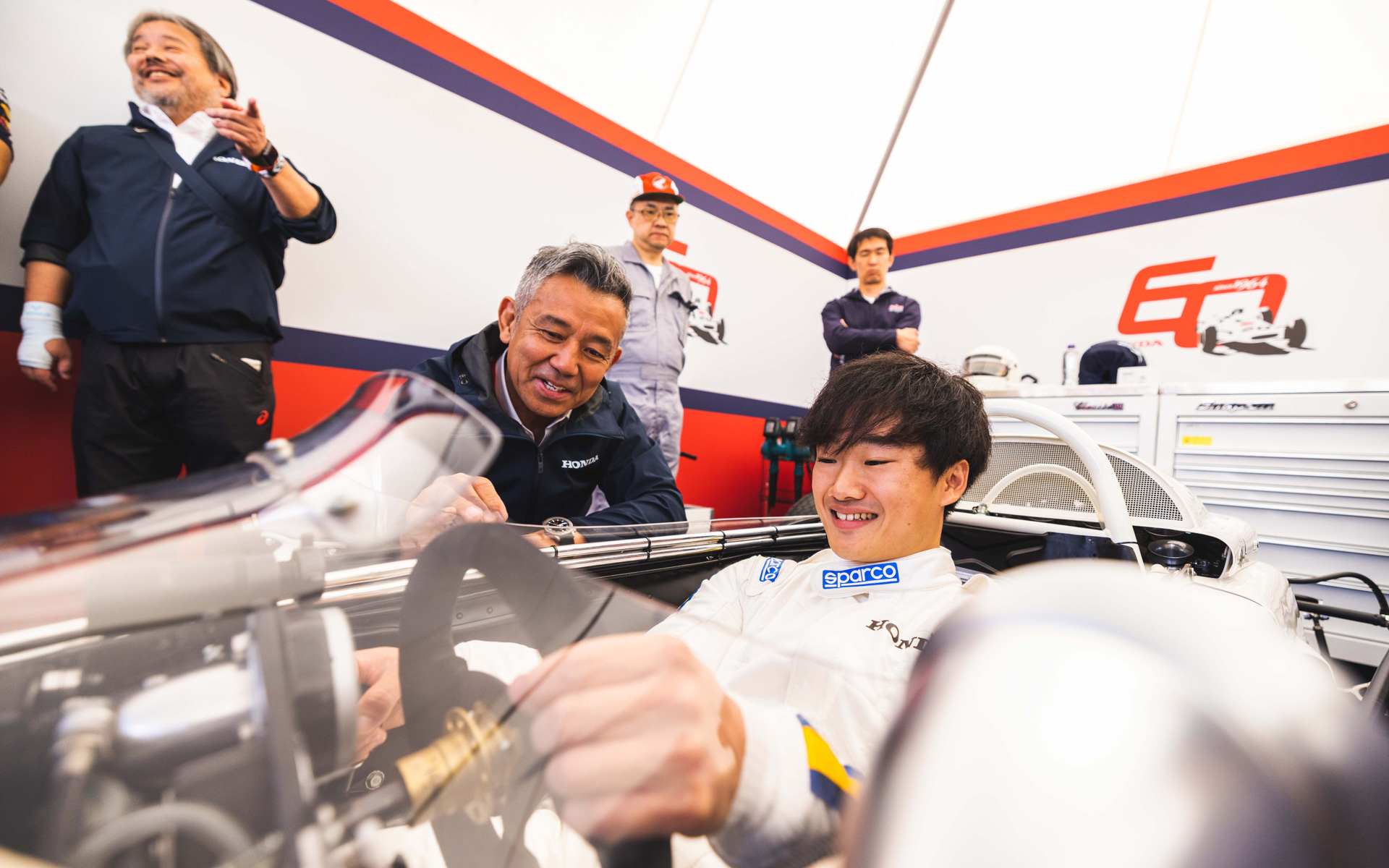Goodwood Festival of Speed 2024で角田選手がドライブしたRA272