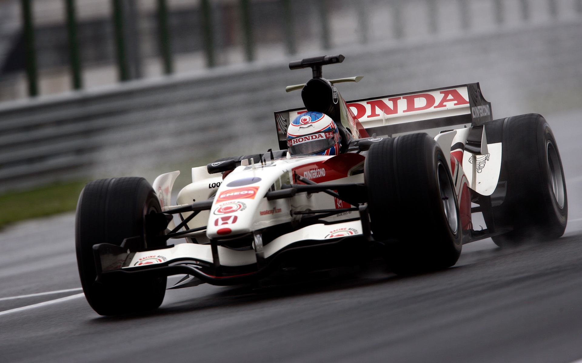 2006年ハンガリーグランプリ優勝 ジェンソン・バトン選手