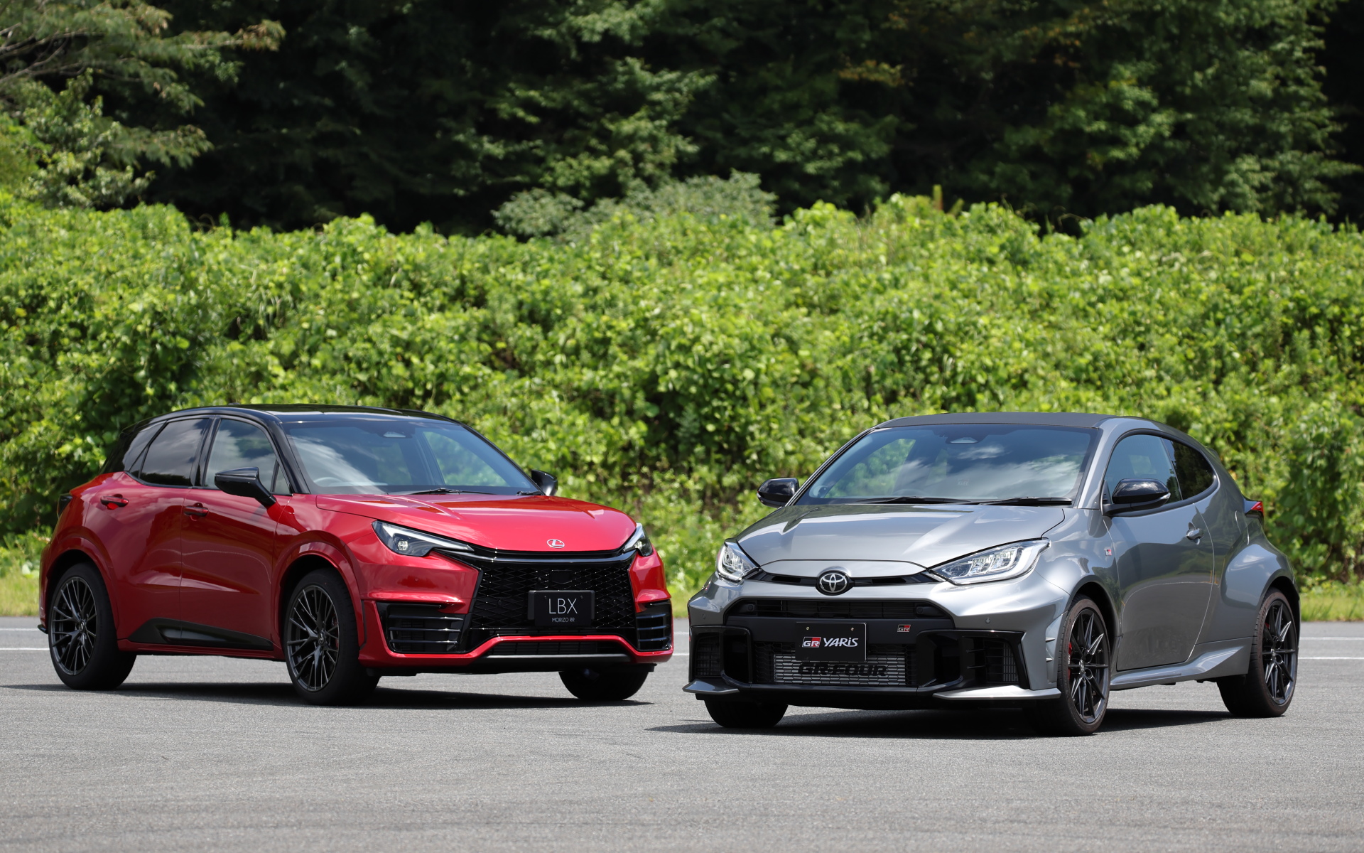 「サーキットモード」を新たに実装するTOYOTA GAZOO Racing「GRヤリス」とレクサス「LBX モリゾウRR」