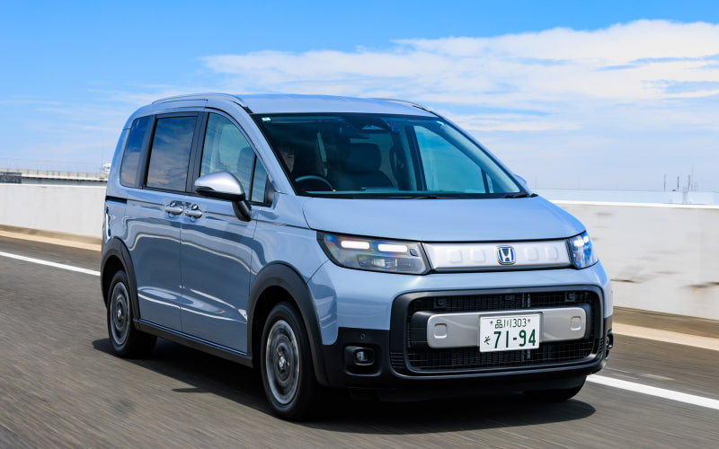 3代目フリードを公道で味わう ホンダ独自のハイブリッド方式「e:HEV