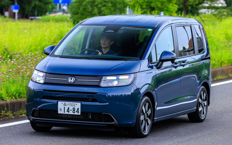 3代目フリードを公道で味わう ホンダ独自のハイブリッド方式「e:HEV