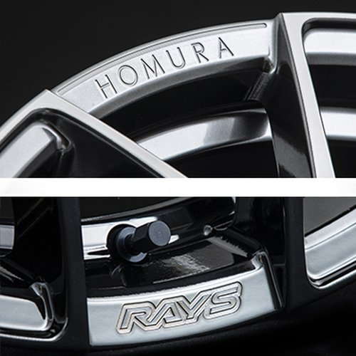 特許技術A.M.T.でリムにロゴを刻む