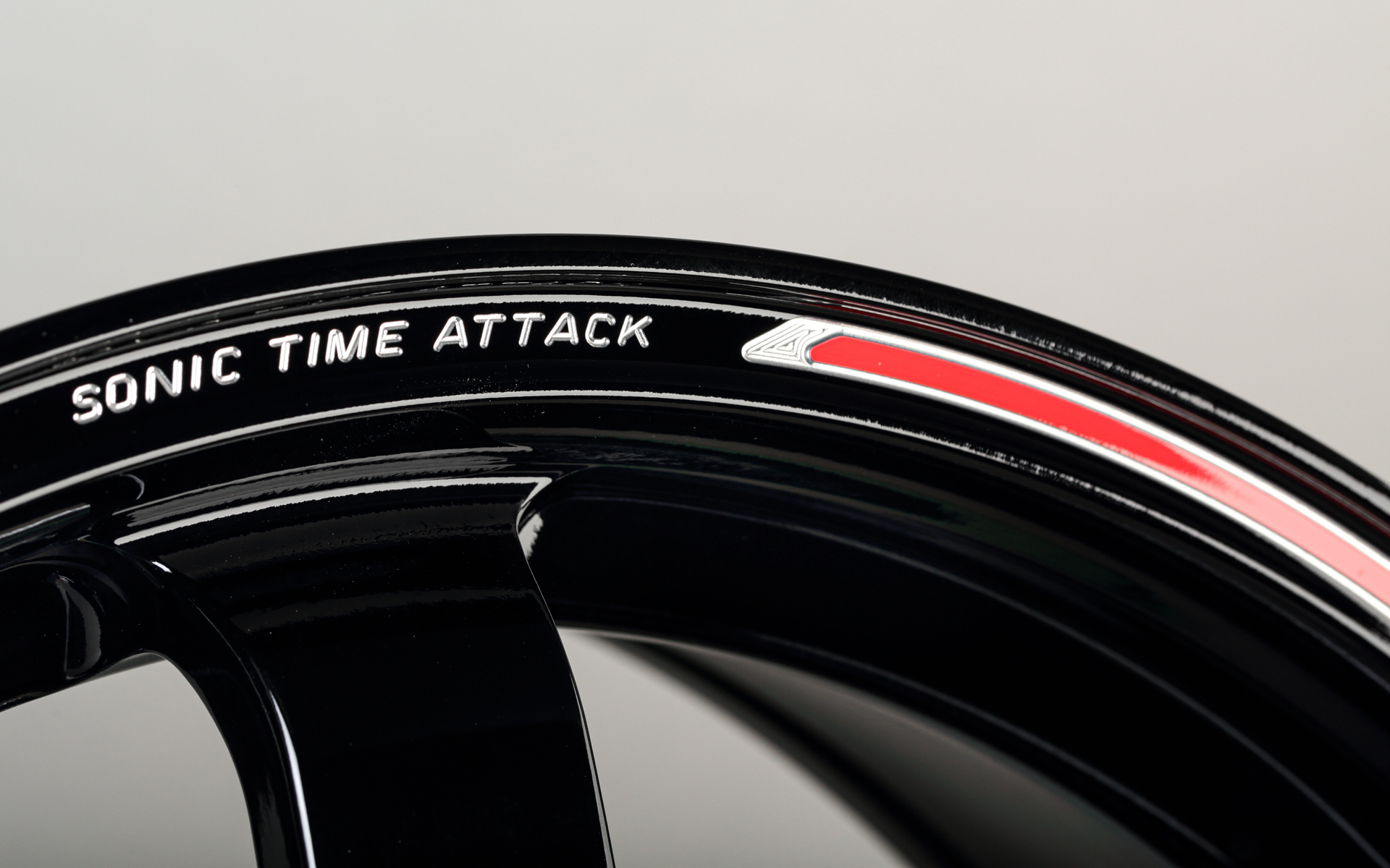 SONIC TIME ATTACKの文字もA.M.T.製法によるもの