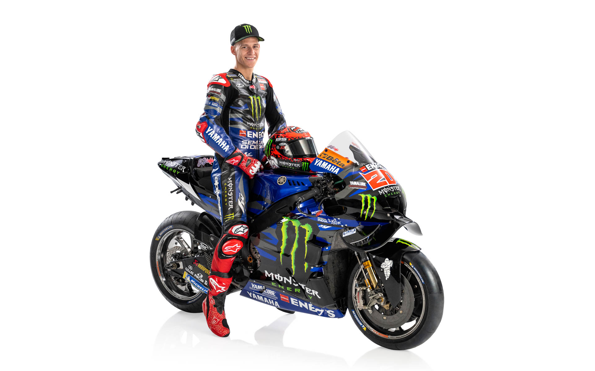 MONSTER ENERGY YAMAHA MotoGP FACTORY RACINGチーム ファビオ・クアルタラロ選手