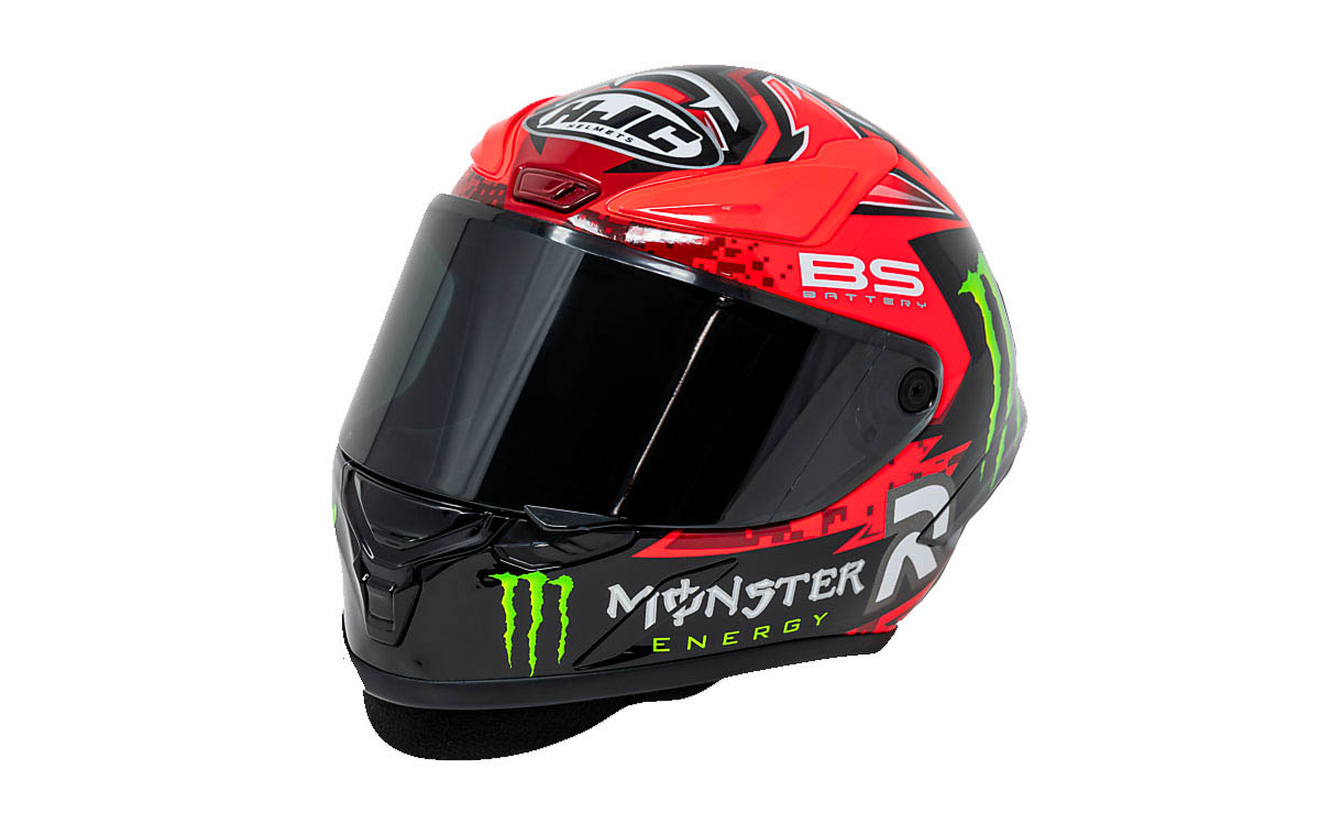 Bコース：ファビオ・クアルタラロ選手ミニチュアヘルメット