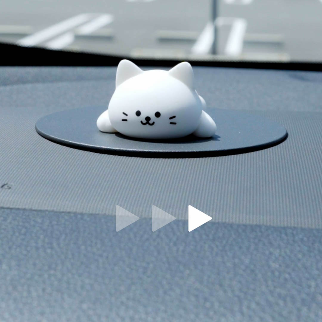 「トヨタのとけネコ」コンセプトムービーの一場面