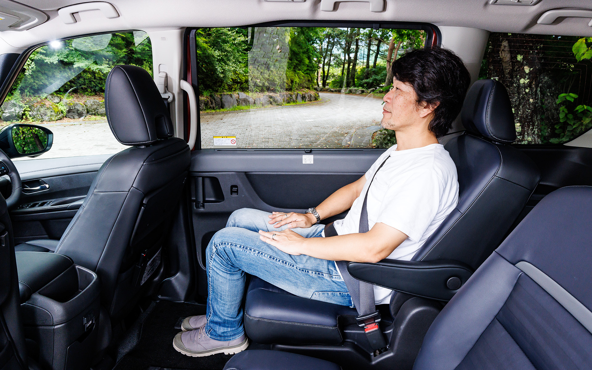 2列目、3列目に座ったところ