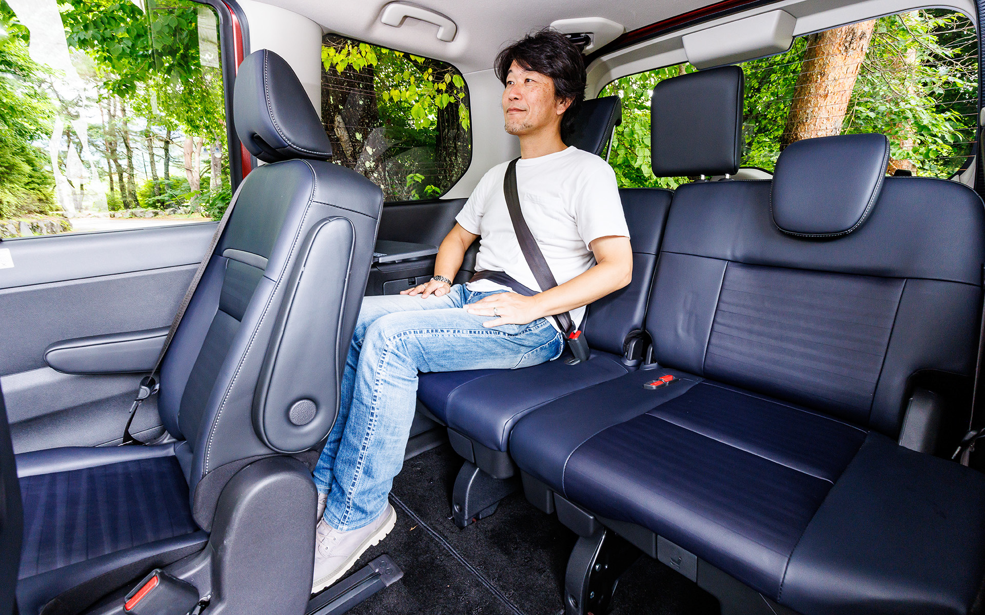 2列目、3列目に座ったところ