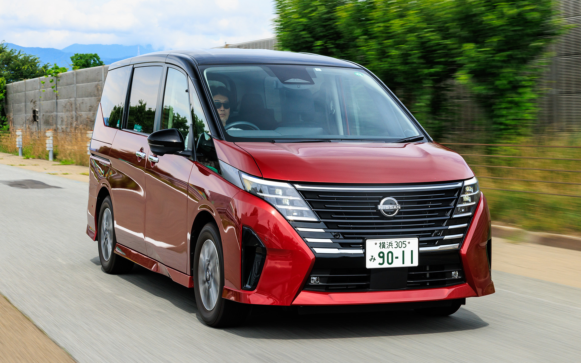 セレナでロングドライブ