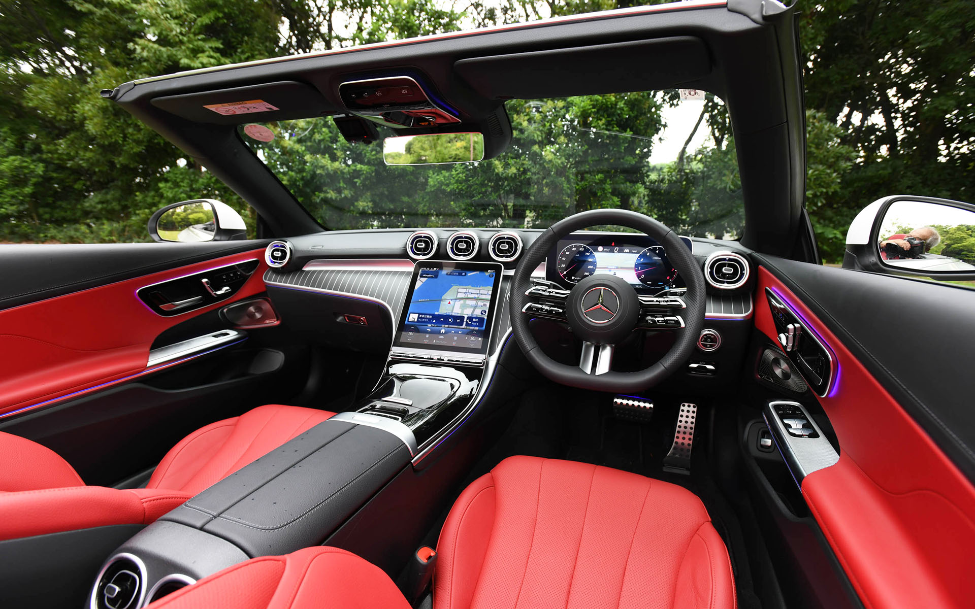 CLE 200 カブリオレ スポーツのインテリア