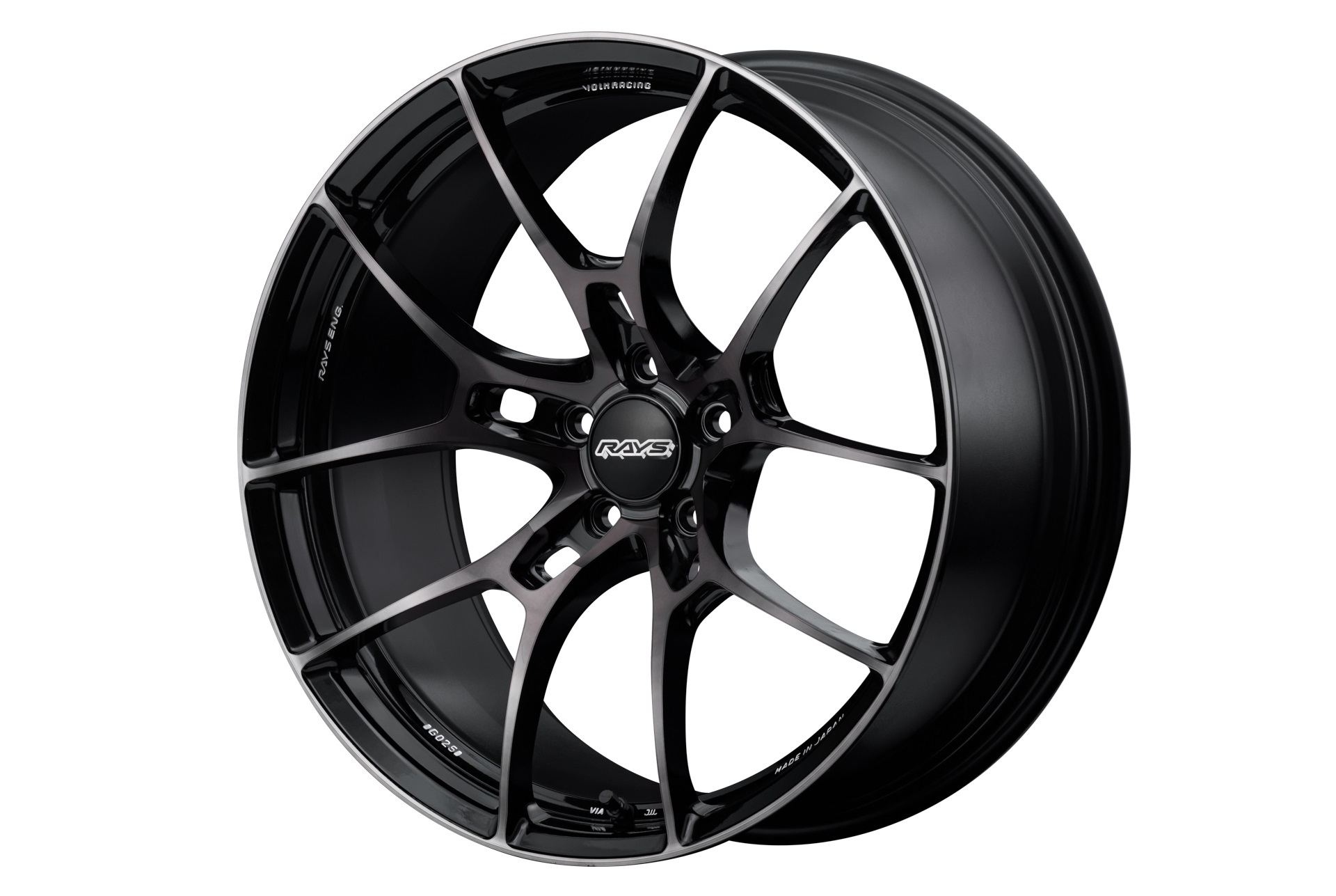 ボルクレーシング「G025LTD.」のカラーは「プレスドブラッククリアー」のみ