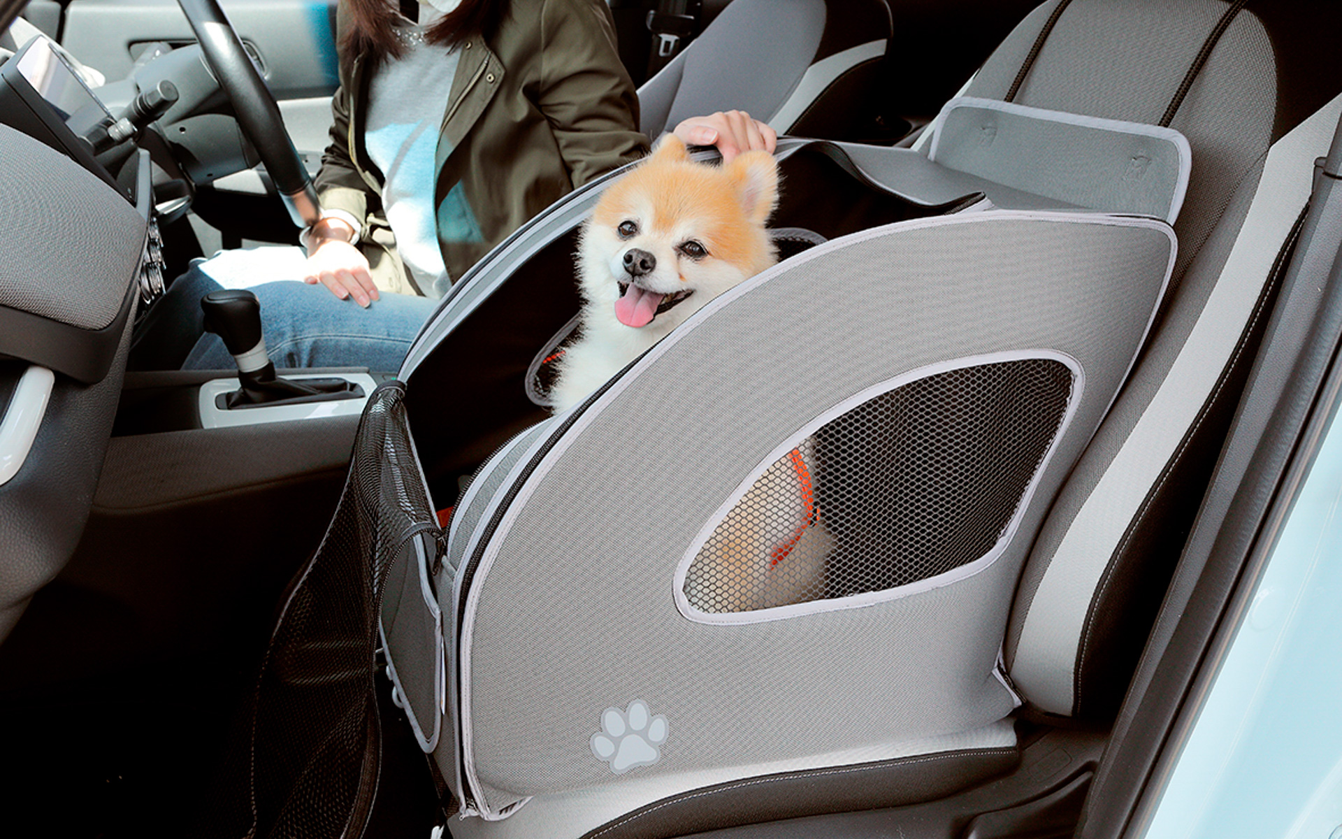 Honda純正愛犬用アクセサリー「Honda Dog」シリーズ ペットシートプラスわん2