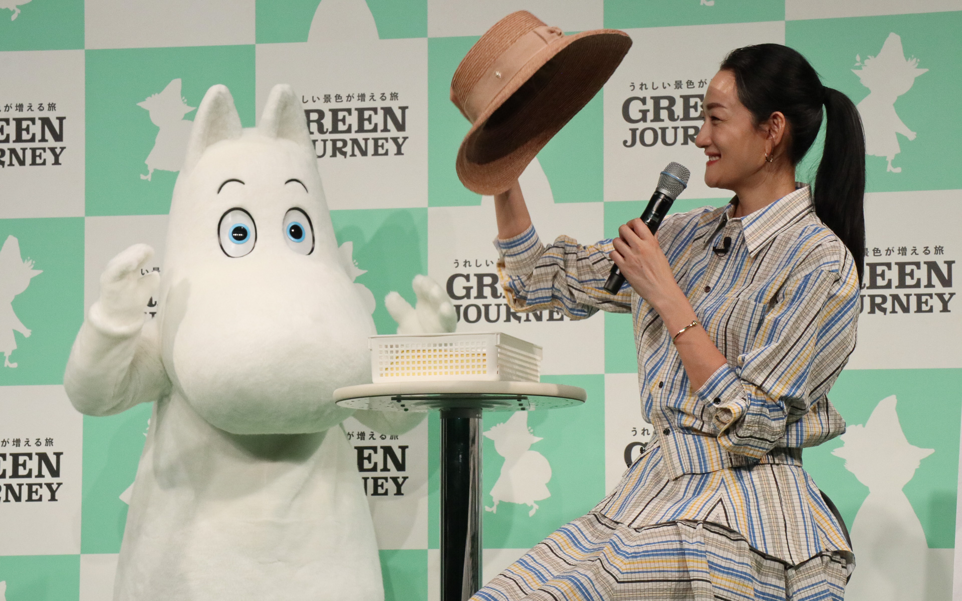 冨永さんのお薦めアイテムその1は「帽子」