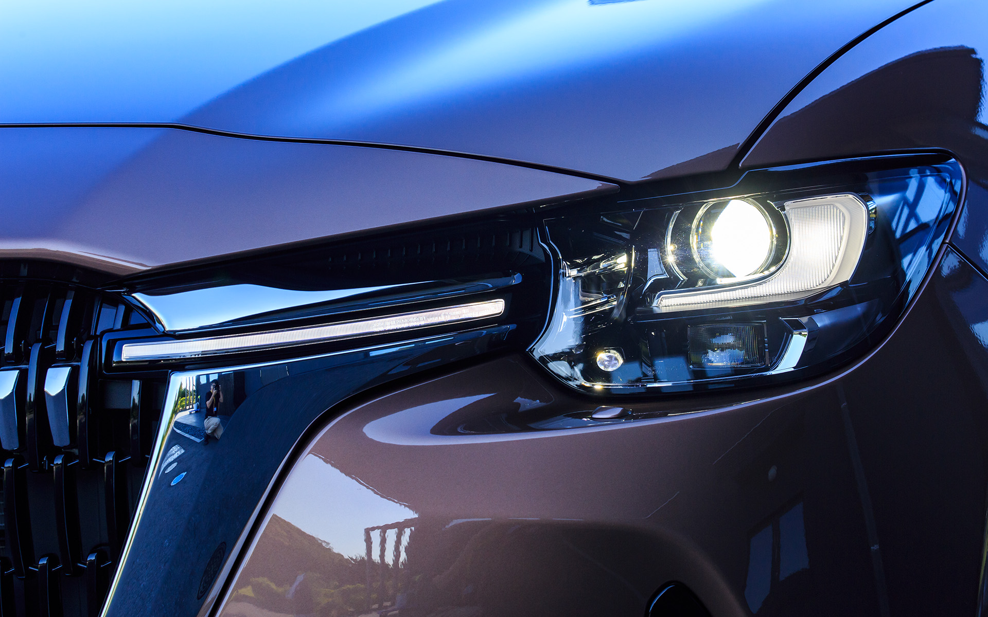 ヘッドライト点灯時